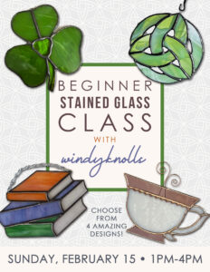 Beginner Stained Glass with Windyknolls Stained Glass