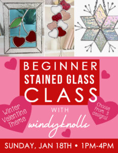 Beginner Stained Glass with Windyknolls Stained Glass