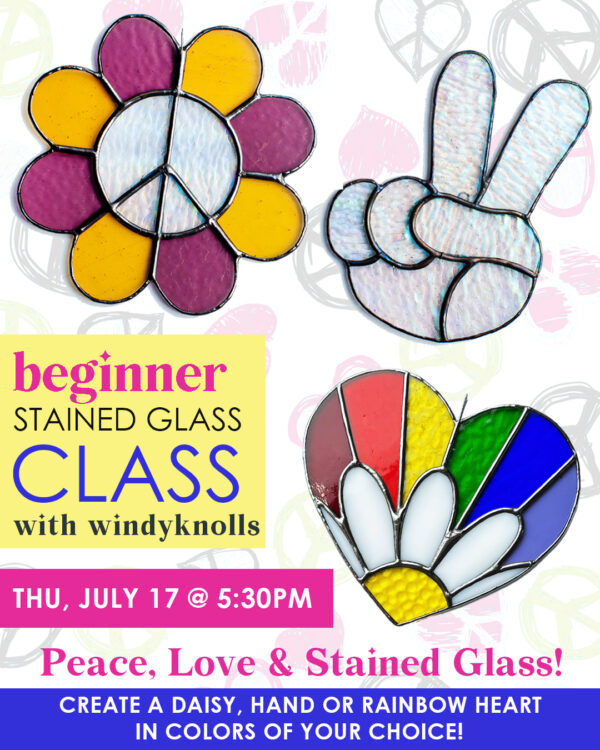 Beginner Stained Glass with Windyknolls Stained Glass