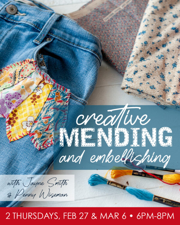 Creative Mending & Embellishing