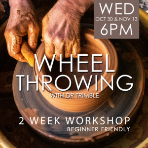 Wheel Throwing with Dr Trimble