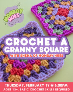 Crochet-A-Long with Shena Rager - Granny Square
