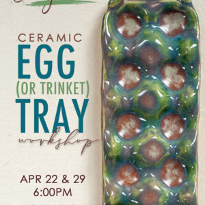 ClayMakers Ceramic Egg Tray