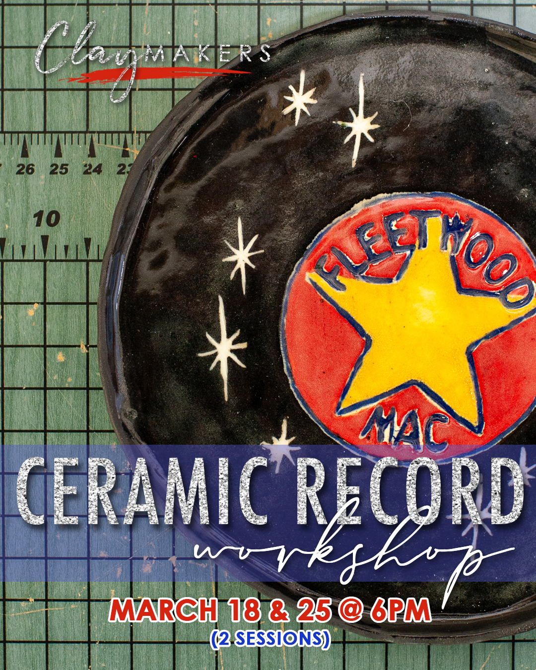 ClayMakers Ceramic Record Workshop