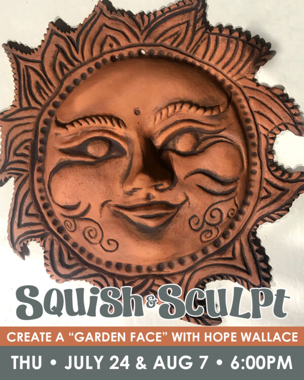 Squish & Sculpt with Hope Wallace - Garden Faces