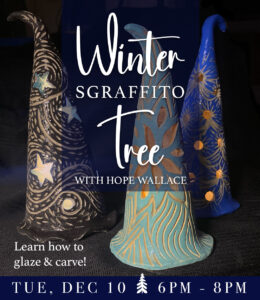 Winter Sgraffito Tree with Hope Wallace