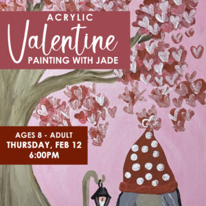 Paint a Valentine Gnome with Jade