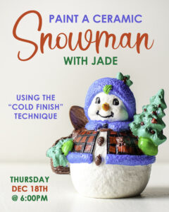 *Kids* Paint a Snowman with Jade