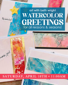 Watercolor Greeting Cards with Beth Wright