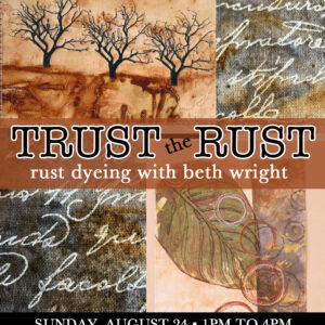 Rust Dyeing with Beth Wright