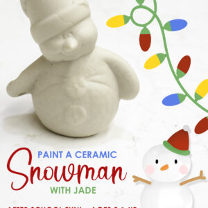 *Kids* Paint a Snowman with Jade