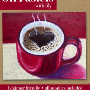 Oil Pastels with Lily