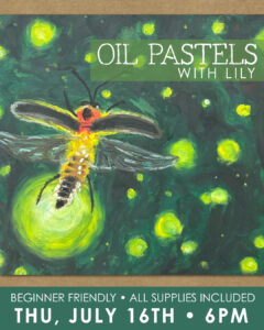 Oil Pastels with Lily