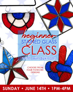 Beginner Stained Glass - Patriotic Theme