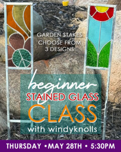 Beginner Stained Glass - Garden Stakes