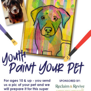 Youth Paint Your Pet