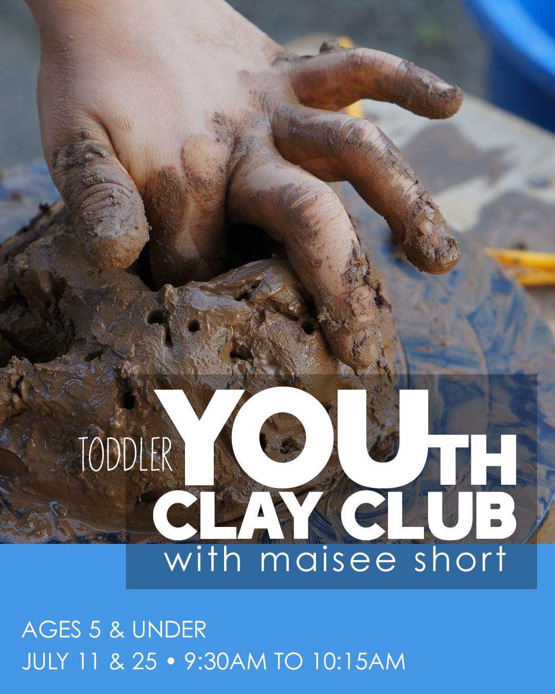 Toddler YOUth Clay Club with Maisee Short