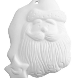 Santa Ornament $15