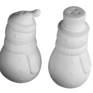 Snowmen Salt and Pepper Set $20