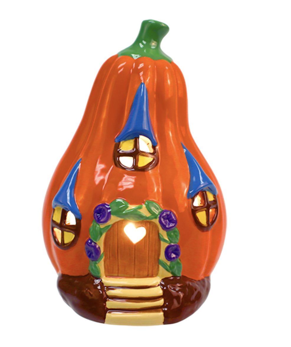 Lighted Gourdgeous Fairy Cottage $30 - Image 2